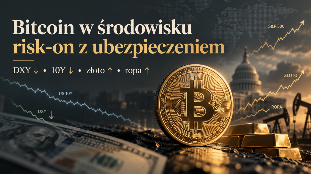 Bitcoin w środowisku risk-on z ubezpieczeniem